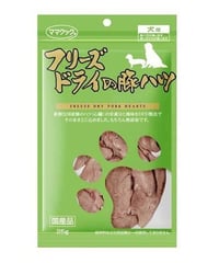 ママクック フリーズドライの豚ハツ 犬用 ( 25g )