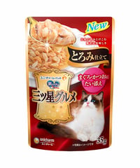 銀のスプーン三ツ星グルメパウチ とろみ仕立てまぐろ・かつおにたい添え 35g