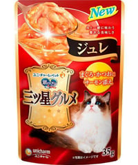 ユニ・チャーム 三ツ星Ｐジュレサーモン３５ｇ