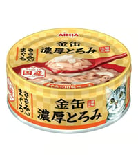 アイシア 金缶　濃厚とろみささみ入りまぐろ 70g