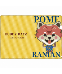 【BUDDY DAYZ】ポメラニアン クリアファイル