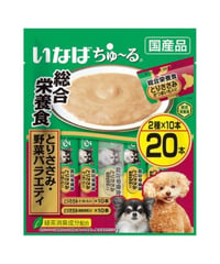 ちゅ〜る(ちゅーる) 総合栄養食 とりささみ・野菜バラエティ 14g×20本