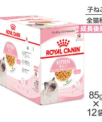 【85g×12袋】ロイヤルカナン FHN-WET キトン ゼリー 成長後期の子猫用 生後12ヵ月齢まで パウチ