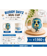 【BUDDY DAYZ】COCKER MUG CUP／コッカー マグカップ