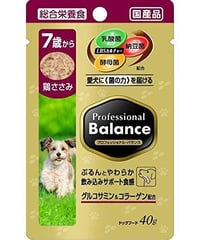 プロフェッショナル・バランス パウチ 7歳から 鶏ささみ 40g
