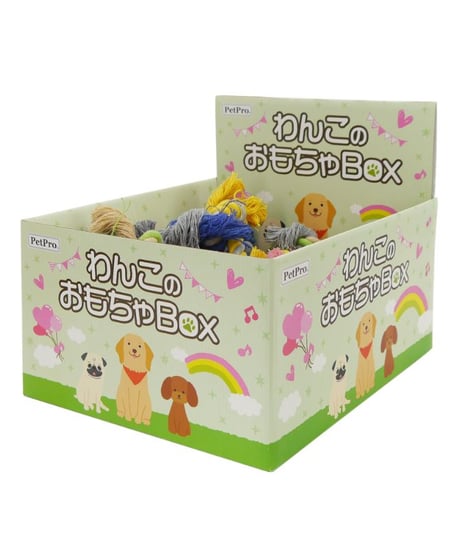 ［ペットプロジャパン］ペットプロ わんこのおもちゃBOX ロープトイ