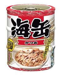 アイシア 海缶ミニ 3缶パック かつお 180g(65g×3缶)
