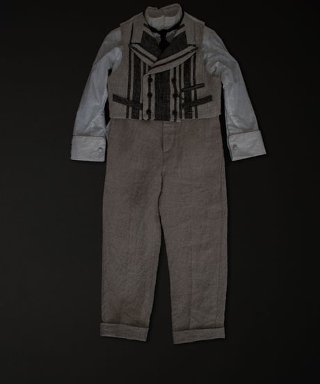 "Tadzio"  セットアップ (sample products) / Kids110 / Beige・Black
