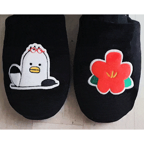 【釜山ブギ】ふわふわスリッパ