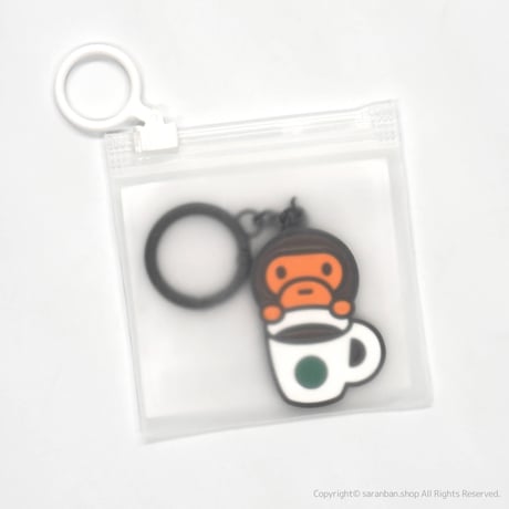【STARBUCKS KOREA】BAPEコラボメタルキーリング