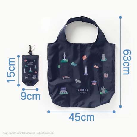 I♡KOREA エコバッグ（全２種）