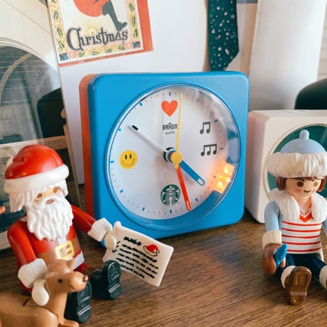 【STARBUCKS KOREA】カラフル卓上時計