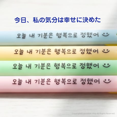 しおりボールペン4本セット
