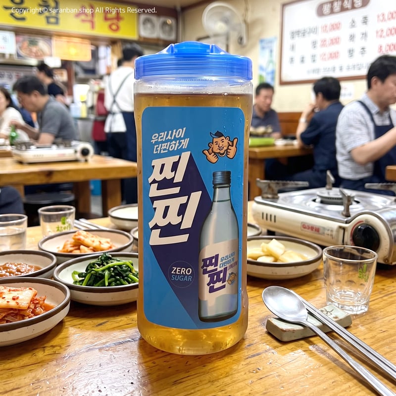 金福酒】食堂ウォーターボトル | サランバン～まいにち韓国気分～