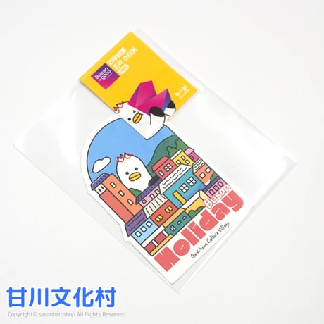 【釜山ブギ】観光名所ステッカー（全３種）