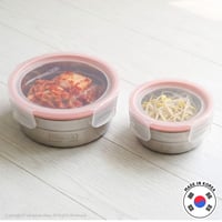 【韓国製】丸型ステンレスタッパー