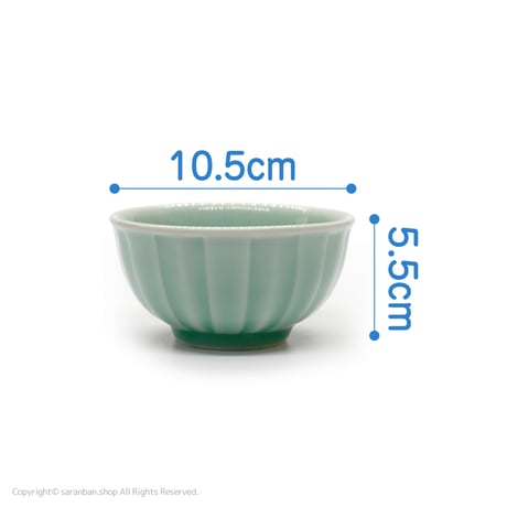 【韓国製】青磁ごはん茶碗