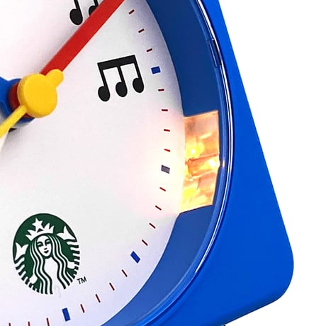 【STARBUCKS KOREA】カラフル卓上時計