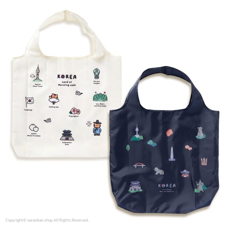 I♡KOREA エコバッグ（全２種）