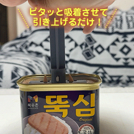 【韓国特許取得】スパム取り出し器