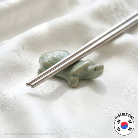 【韓国製】青磁コブギ箸置き