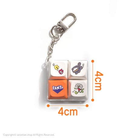 【ZO＆FRIENDS×FANTA】カチカチキーリング