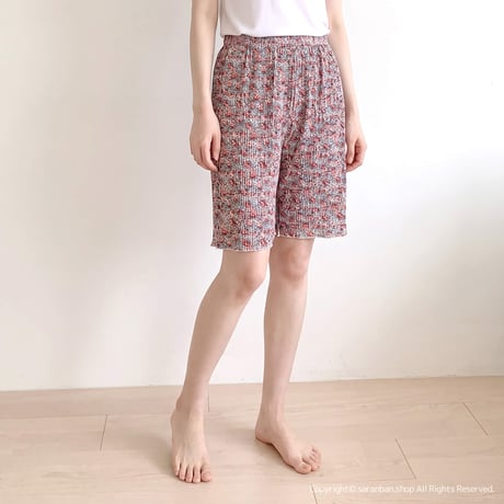 冷蔵庫プリーツパンツ（ひざ丈）