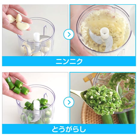 ラクラク電動ミニチョッパー