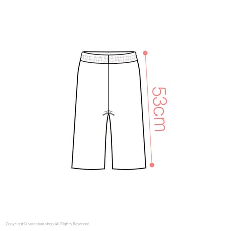 冷蔵庫プリーツパンツ（ひざ丈）