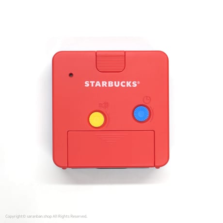 【STARBUCKS KOREA】カラフル卓上時計