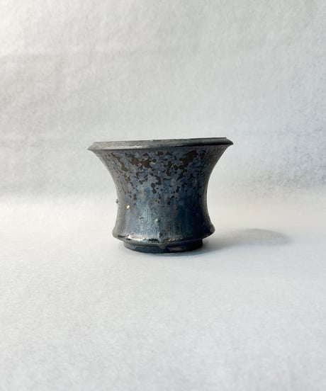 姫野翔太・ 銀彩 大鉢 Cylinder