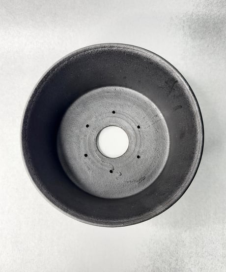 Smoke Silver shallow cylinder