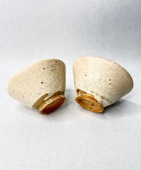 姫野翔太・粉引飯碗 限定セット２