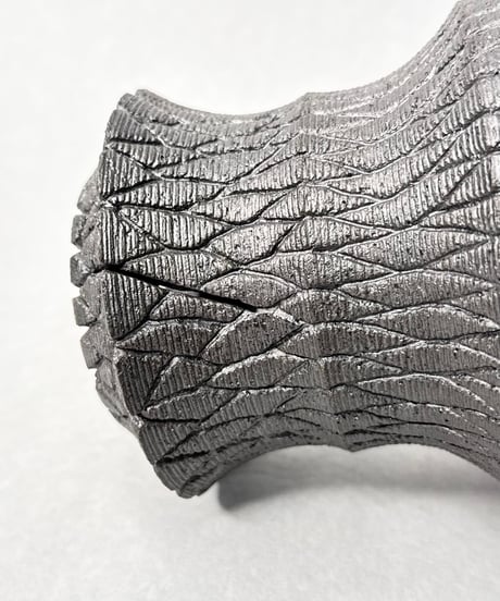 Bark 黒釉 upper spread