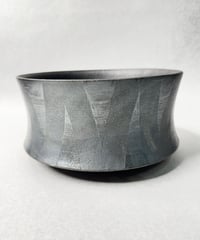 Smoke Silver shallow cylinder