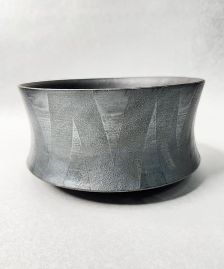Smoke Silver shallow cylinder