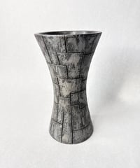 Rivet 燻し銀彩 花器