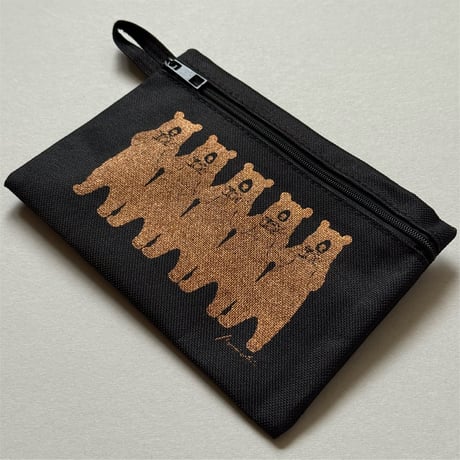 【CuiCuiコラボ】ポーチ「Bear」