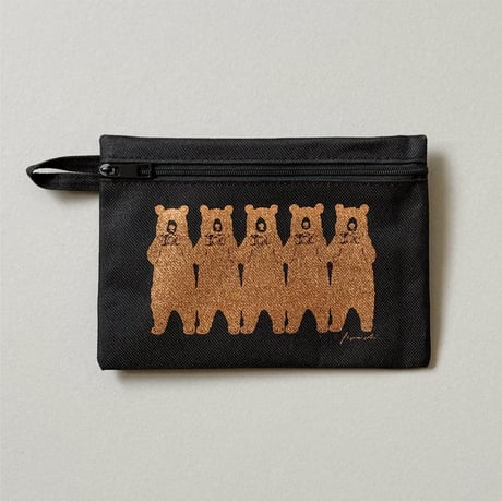 【CuiCuiコラボ】ポーチ「Bear」