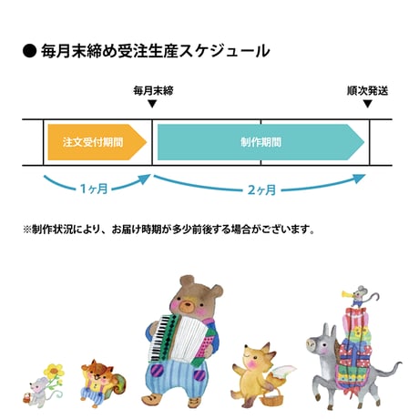 ふわり寄り添うマルシェバッグ　ベージュ「おんなのこ物語ストロベリーケーキ」　受注生産 ※送料無料