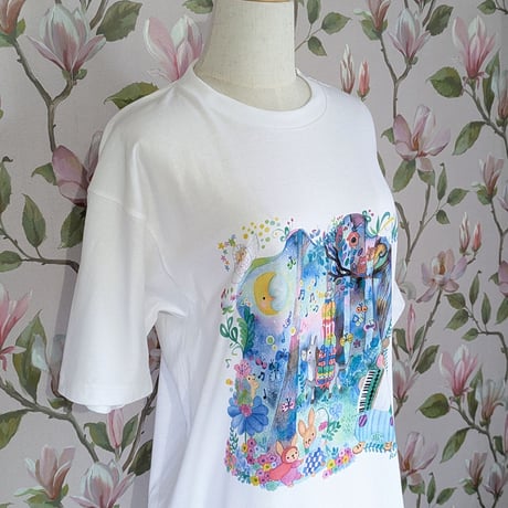 おとなとこどもTシャツ-星空のカーニバル　受注生産