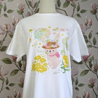 おとなとこどもTシャツ-ふぅーっと　受注生産