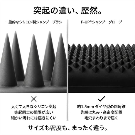 【待望の新商品｜7月11日発売】P-UP シャンプーグローブ