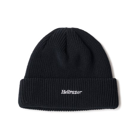 HELLRAZOR  SMALL TM LOGO COTTON BEANIE