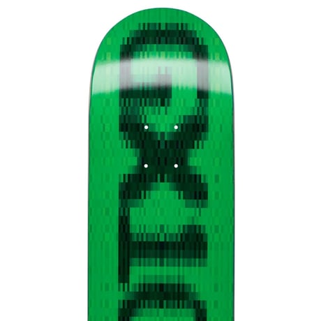 GX1000 OG LOGO BLUR GREEN DECK -8.125