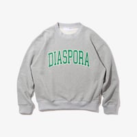 DIASPORA   COLLEGE LOGO CREWNECK SWEAT