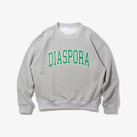 DIASPORA   COLLEGE LOGO CREWNECK SWEAT