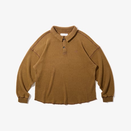 DIASPOLA  WAFFLE L/S POLO