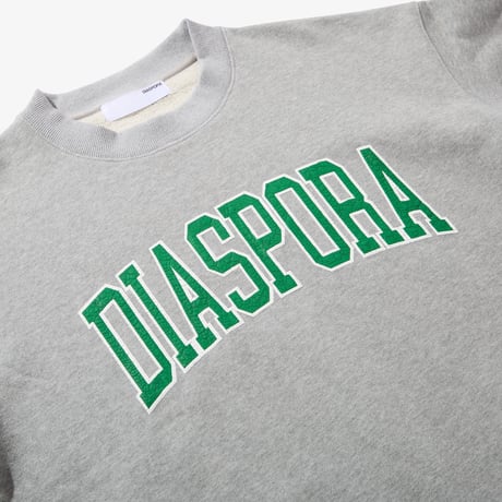 DIASPORA   COLLEGE LOGO CREWNECK SWEAT