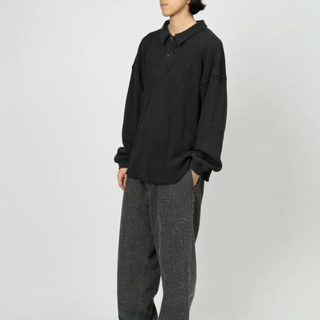 DIASPOLA  WAFFLE L/S POLO